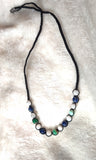 Custom Braided Gemstone Necklace