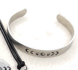 Custom Stamped Small Cuff Bracelet