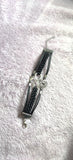 Custom Triple Stacked Braided Leather Bracelet