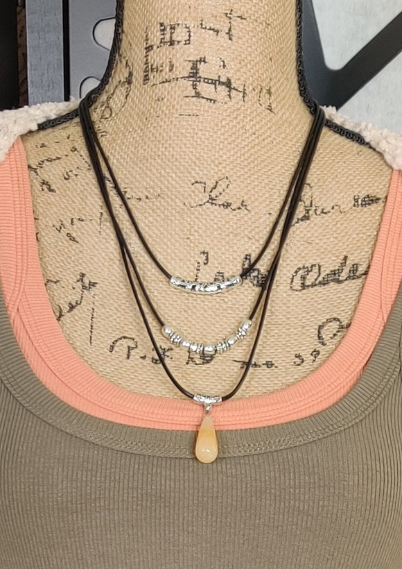 Custom Triple Strand Necklace