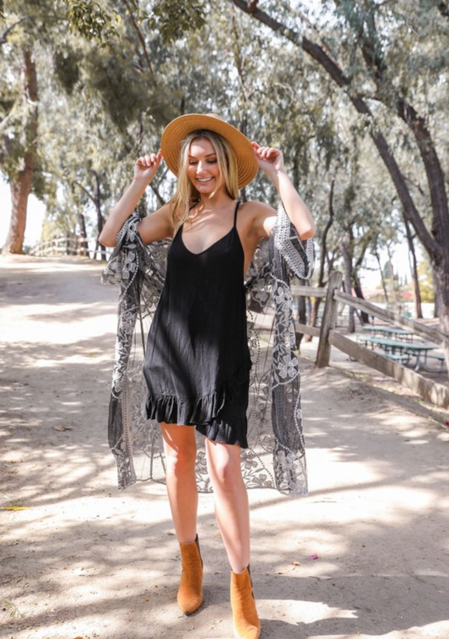 Mesh Tattoo Slip Dress Rough Edges Boutique, LLC Mesh Tattoo Slip Dress Rough Edges Boutique, LLC