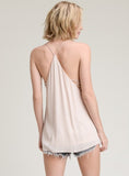 Stone Strappy Racerback Tank