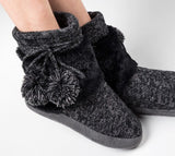 Cozy Cable Knit Slippers