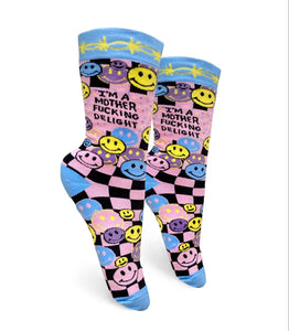 "I'm a Mother Fucking Delight" Socks